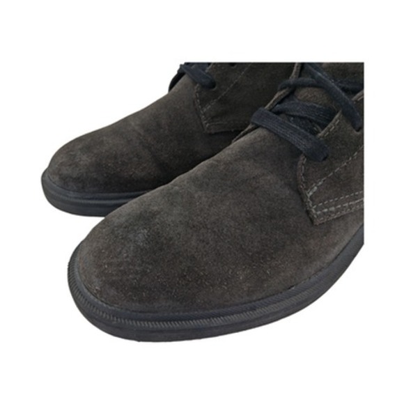 FRYE Boots Mens Size 9 Gray Suede Chukka Ankle Lug Sole Casual Lined main image 9